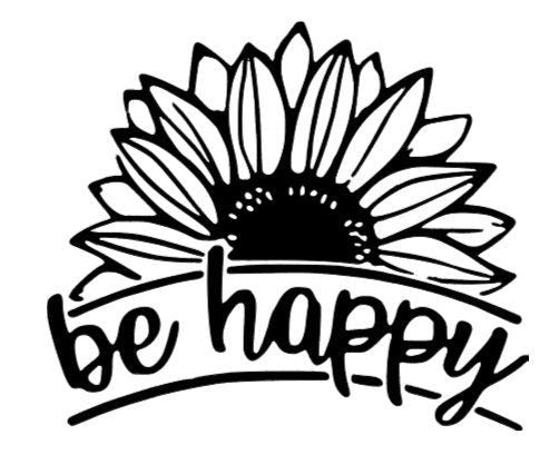 Sunflower Be Happy Tshirt