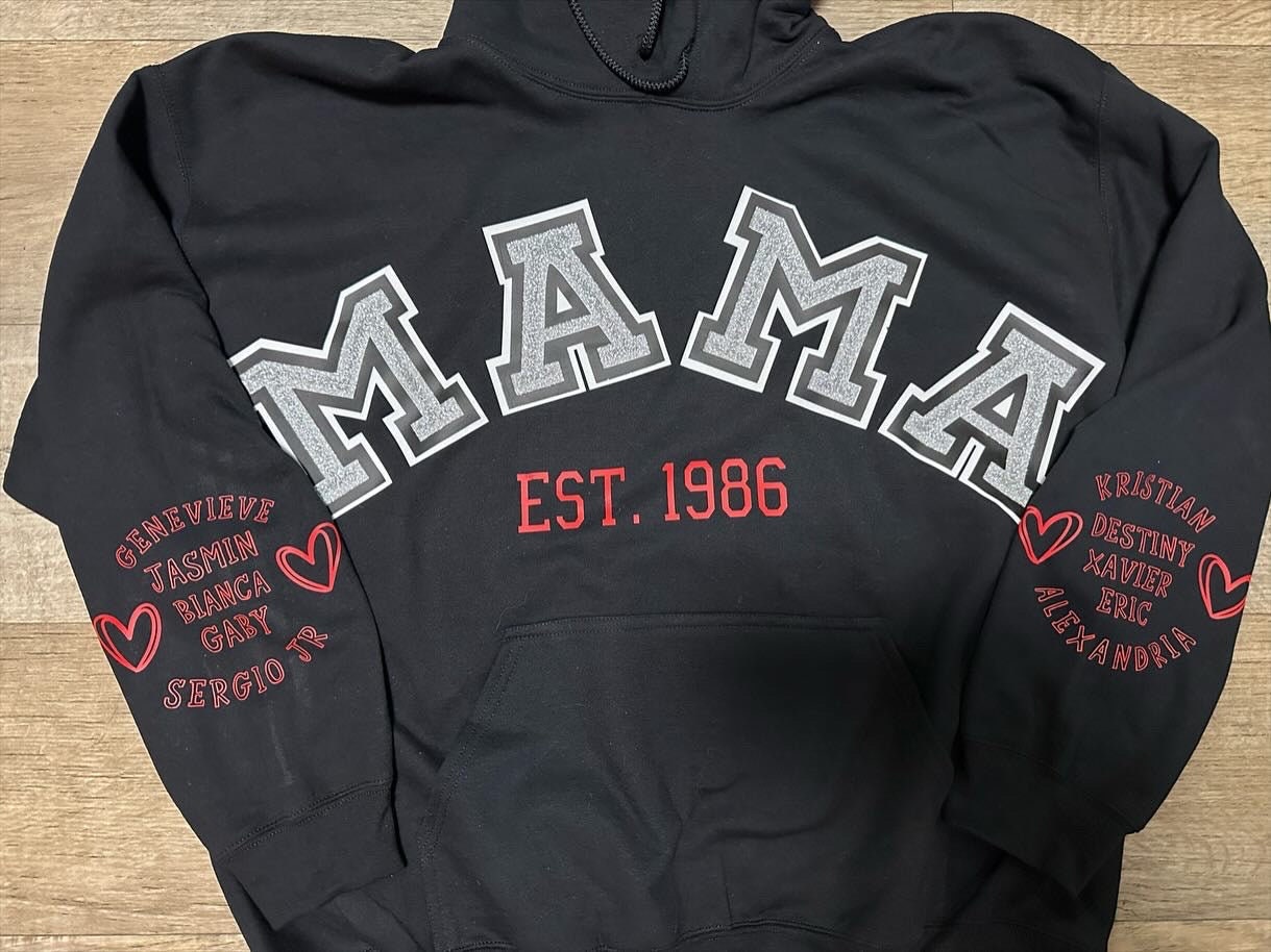 Custom MAMA Hoodie