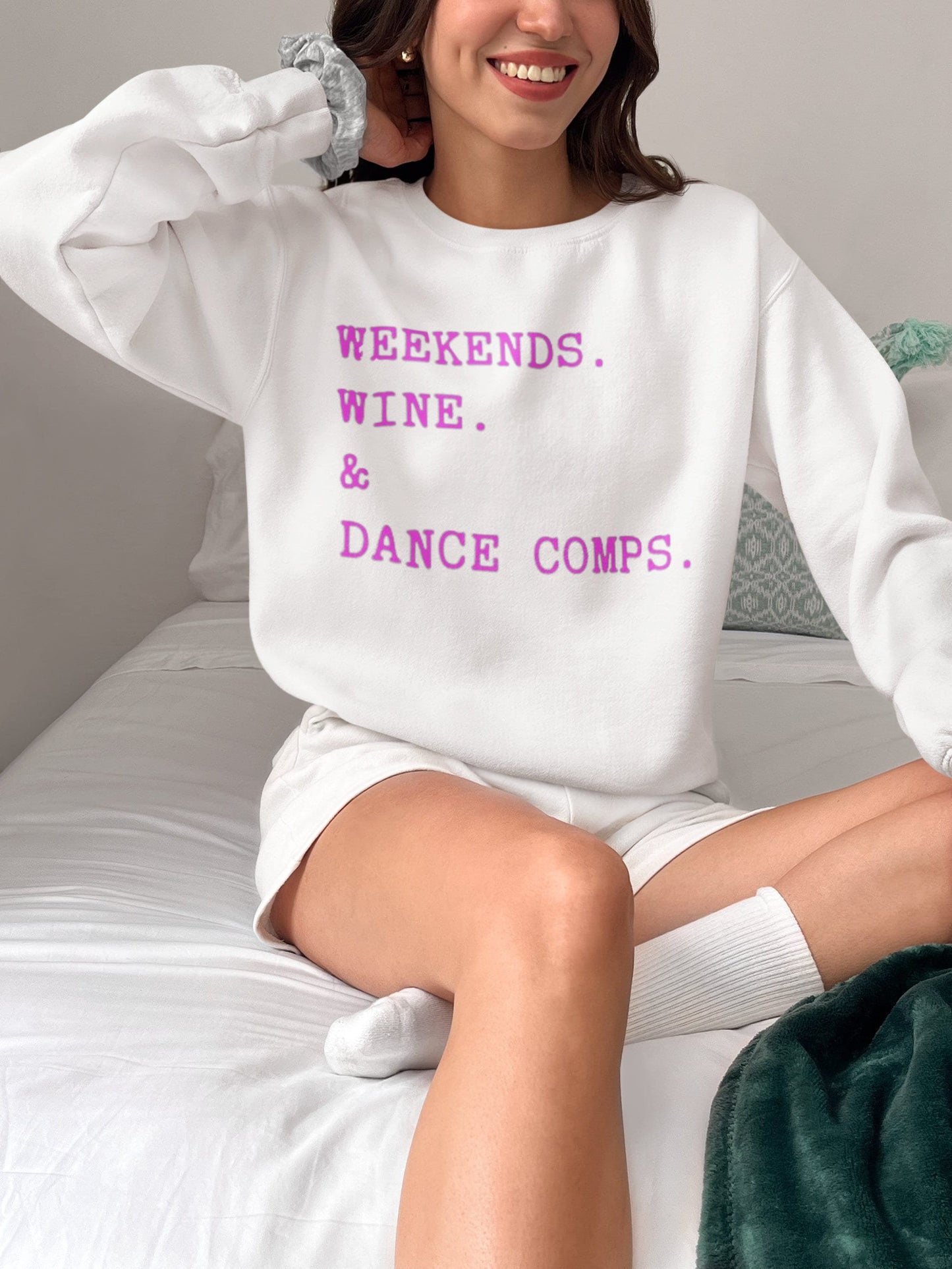 Womens - Weekends Wine Dance Comps Sweater