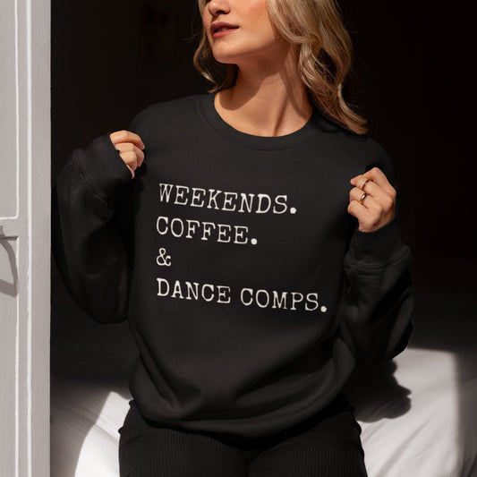 Womens - Weekends Coffee Dance Comps Sweater