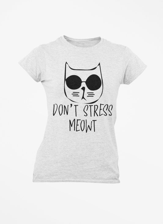 Dont Stress Meowt Tshirt Funny Cat Stress