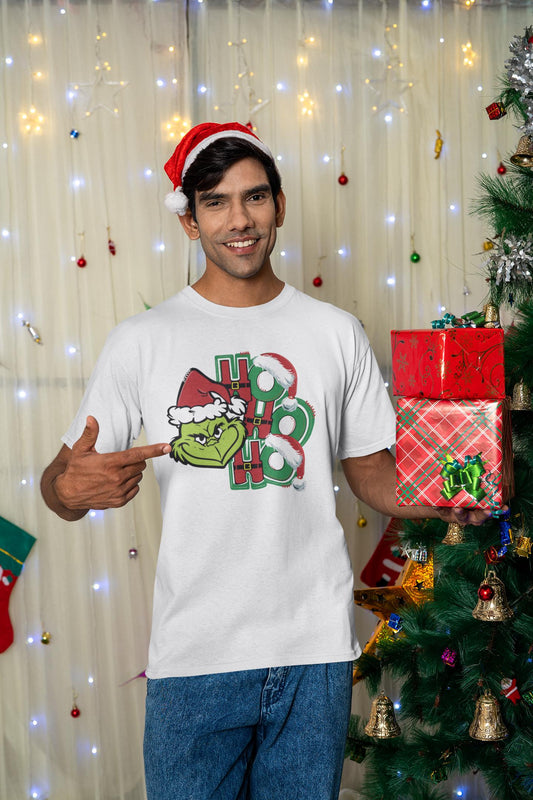 Grinchmas HO HO HO Tshirt Christmas Gift Sarcasm Gag Gift Funny Grinch